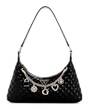 GUESS Everlee Top Zip Shoulder Bag, Talla Unica