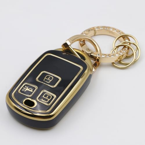 Coque de clé Kia 3 boutons blanc gris protection boîtier télécommande clé voiture