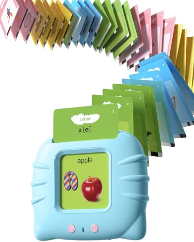 Image of 510 Words, Talking Flash Cards for Toddler 1 2 3 4 Year Olds, Language Learning Toys, Pocket Speech Therapy Toys, Autism Toys, Montessori Toys with 31 Themes, Children's Sensory Educational Toys