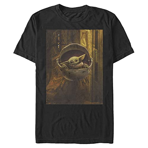 T-shirt Star Wars Mandalorian homme vêtement manches courtes imprimé The Child