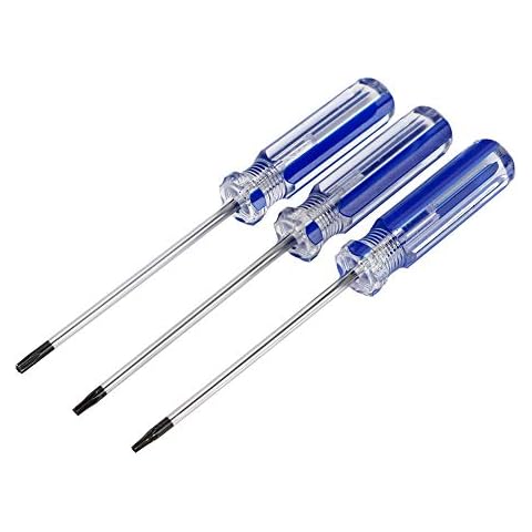 T8 T9 T10 Torx Screwdriver with Hole Security Bit Magnetic Precision Screwdriver Set for PS4 Controller Repair Tools Cover