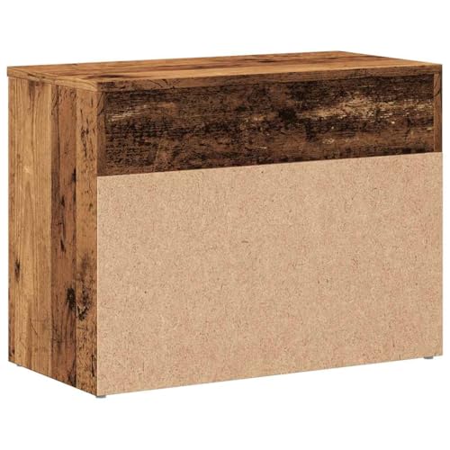 Vidaxl Scarpiera Legno Antico 60X30X45 Cm In Legno Multistrato, Panca Da Corridoio, Seduta Da Corridoio, Panca Portaoggetti, Panca Da Ingresso - 6