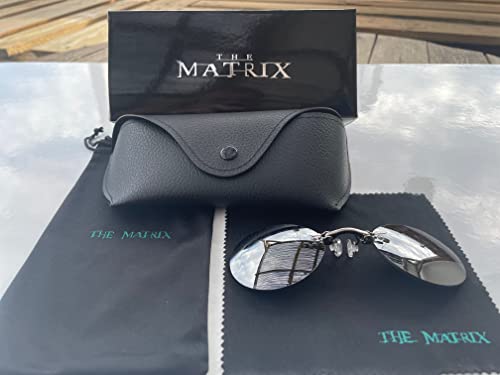 Lunettes Matrix 4 Morpheus argent avec verres ronds effet miroir - 2