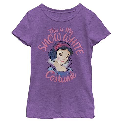 T-shirt Disney Blanche-Neige violet pour fille en taille L idéal pour Halloween