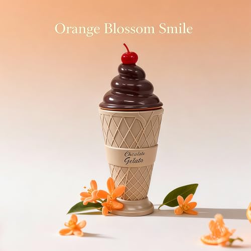 Image of AFLUXE CHOCOLATE GELATO, Perfume for Women, Long Lasting EDP, Feminine Scent, Delicate Fragrances for Women, Day to Night Wear, 3.4 Fl Oz