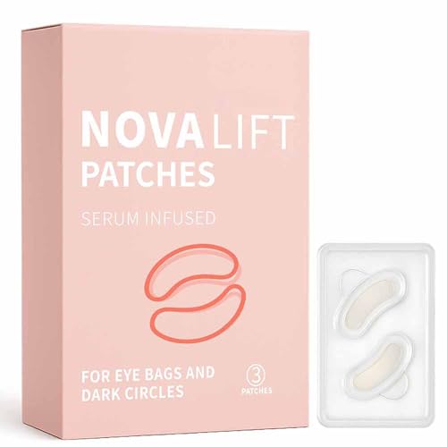 NOVALIFT Eye Patches Under Eye Smile Line Patches (1BOX(3 Pairs))