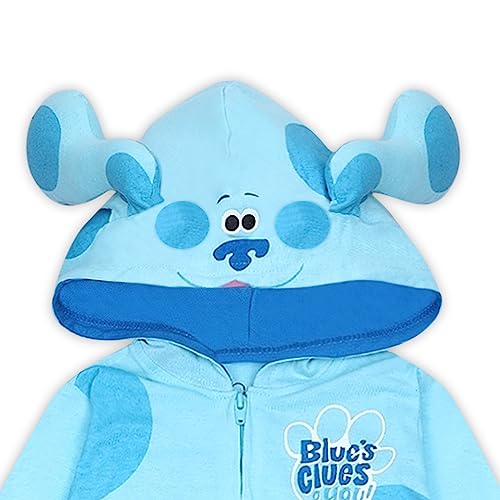 Nickelodeon Blue’s Clues & You Boys Zip Up Hooded Coverall for Newborn and Toddlers4