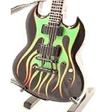  Mini Chitarra Da Collezione Replica in Legno-Metallica-James Hetfield-Grync [Import]