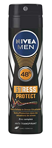 Preisvergleich Produktbild Nivea Men Stress Protect Anti-Transpirant Deo-Spray, 4er Pack (4 x 150 ml)