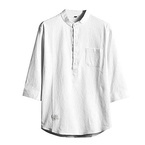 T-shirt homme large coupe décontractée en coton doux
