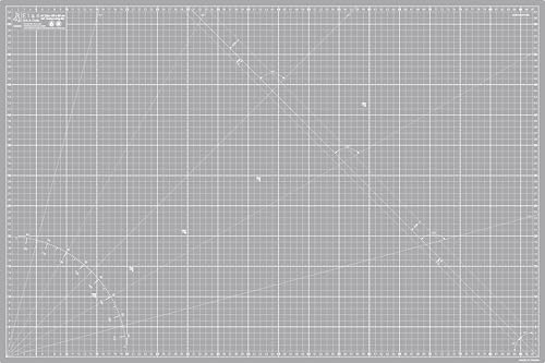 Elan Self Healing Cutting Mat A1 Grey 5-Ply Craft Board 90x60 CM