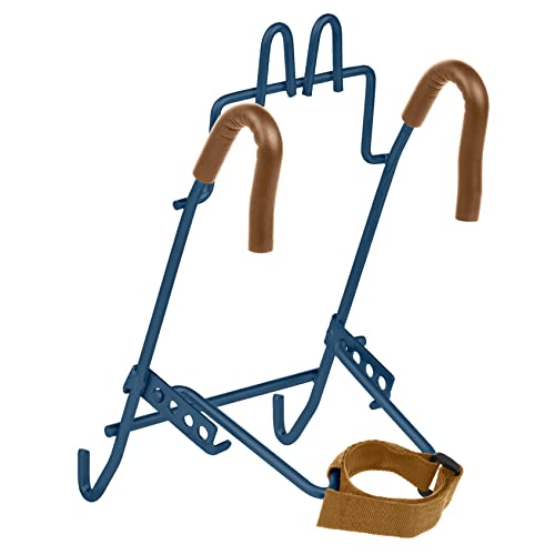 Retrospec Apollo Detachable Front Bike Basket Steel Half-Mesh With Integrated Detachable Hooks And Built-In Handle, Easy Assembly And Portability For Bicycles, Navy #TOP3