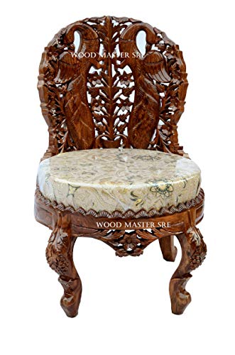 Image of Luxury Wooden Teakwwood Five Seater Sofa Set for Living Room (Honey Brown) Solid Wood Outdoor Chair 5 Seater Sofa | (19)