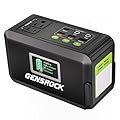 GENSROCK Portable Power Station, 88Wh Outdoor Solar Generator, Lithium Battery Power Bank with 110V/150W Peak AC Outlet,QC 3.0, Type-C, LED Flashlight for CPAP Home Camping Travel Emergency.