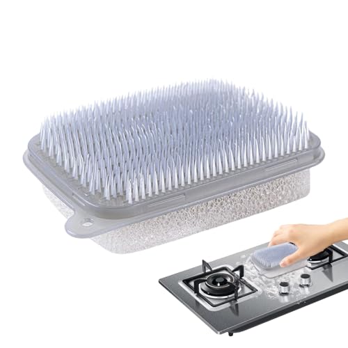 Cepillo Limpiador De Alimentos para Verduras | Limpiador Doble Cara para Frutas Y Hortalizas | Cepillo para Cocina, Frutas, Ollas Y Utensilios De Cocina | Accesorio para La Preparación De