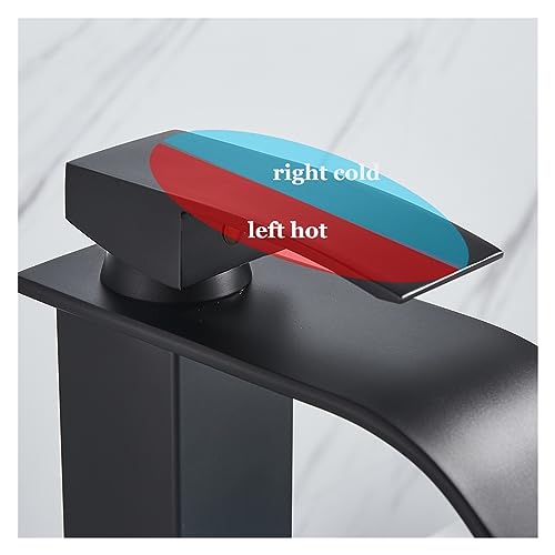 Robinet mitigeur cascade or brossé pour moderniser une vasque de salle de bains - 6