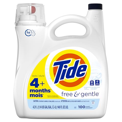 Tide 80740240 Free & Gentle Laundry Detergent Liquid thumb #4
