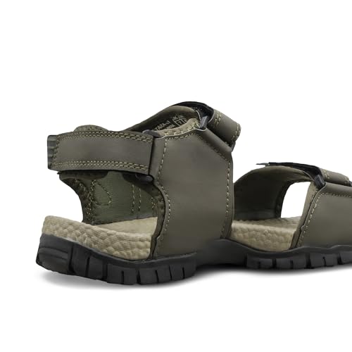 Image of ASIAN Mens VISTARA-21 Casual Sandals with adjustable velcro closure for easy wear with flexible fitting and trendy and stylish looks ideal for everyday use for mens as well as boys