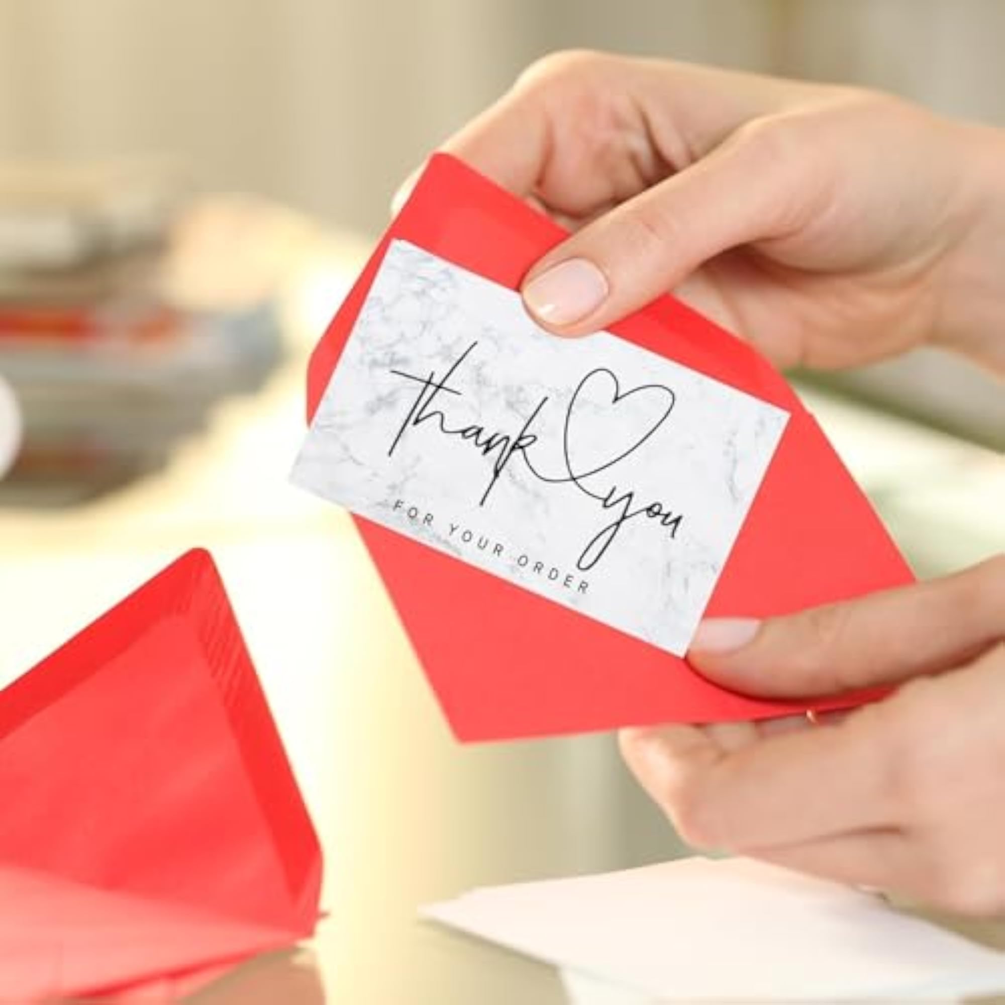 200 Pcs Thank You Cards for Appreciation