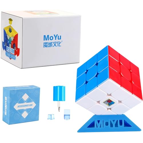 Image of HAWKISTER Kid Moyu Rs3M Magnetic Cube (Standard Version) Speed Cube 3X3 Sticker-Less (1 Pieces)
