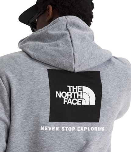 Image of THE NORTH FACE Men's Evolution Box NSE Hoodie | Sweatshirt With 2 Piece Hood, Adjustable Drawcord, Kangaroo Hand Pocket