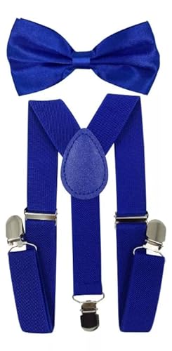 Kit Suspensório Mais Gravata Borboleta masculino (Unico, PRETO)