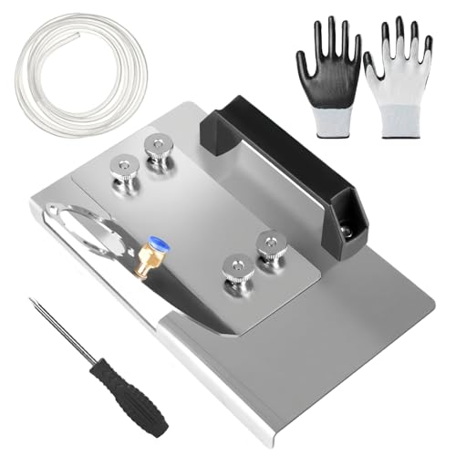 Soporte Amoladora Angular para Corte en Bisel de 45°, Resistentes y Fáciles de Usar, Soporte Amoladora, Corte Rápido, Soporte para Amoladora Angular Ajustable, para Cortar Piedras de Cerámica (azul)