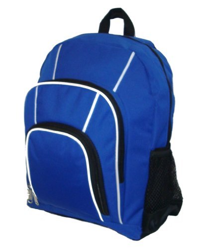 K-Cliffs 16 Inch Rip-stop Multi Pocket Backpack w/Side Mesh Pockets3