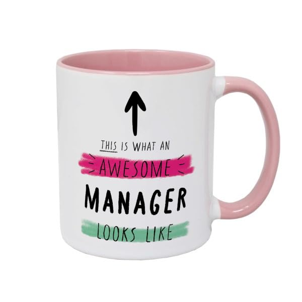 Personalised Manager Mug – Best Manager Gifts for Women, Men – Add Name