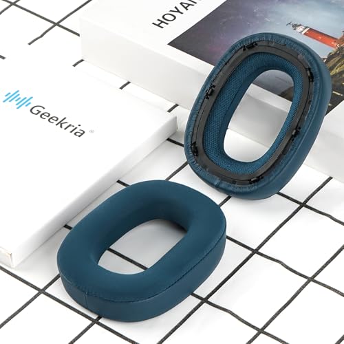Geekria Sport Cooling-Gel Replacement Compatible Ear Pads for Bowers & Wilkins Px8, Px7S2 (Do Not Fit Px7, Px7S2e) Headphones, Ear Cushions (Blue) miniatura 5