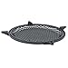 DGBRSM 2pcs 10 Inch Speaker Grille Cover ABS Mesh with Mounting Screws Plastic Mesh Cover Stage Box Exterior Mesh Cover Plastic Legged Mesh Frame Sound Speakers for Home Audio Black