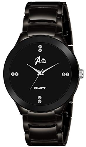 Image of Acnos Premium 3 Different Types Super Quality Analogue Black Watch for Men /Watch for Boys Pack of 1