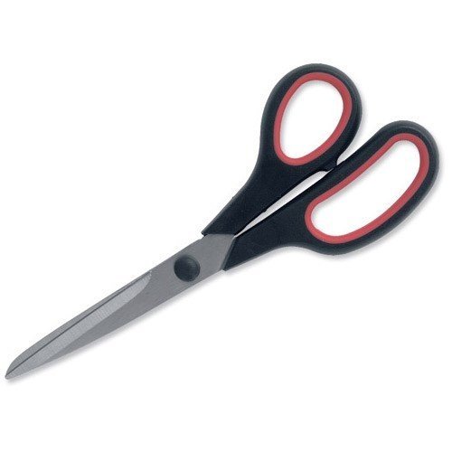 5 Star Scissors With Rubber Handles - 210Mm (1)