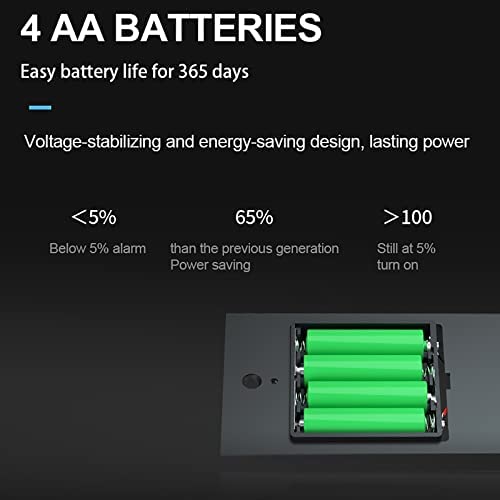 4 w 1 elektroniczny zamek szyfrowy do drzwi z ryglem, inteligentny zabezpieczeniem antykradzieżowym, bezkluczykowy, o niskim poborze mocy ，Inteligentne zamki do drzwi