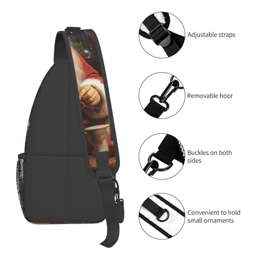 Bolso cruzado pequeño tipo sling para hiking unisex miniatura 5