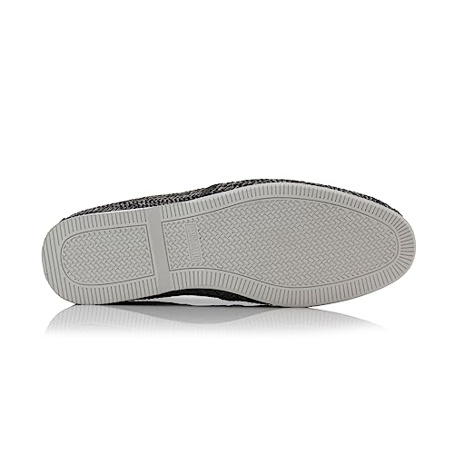 Image of Ferro Aldo Men's Slip-On Loafers | Woven Espadrille & Classic Styles | Casual & Formal Dress Shoes