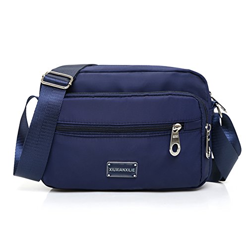 Sac de messager imperméable en tissu d'Oxford pour femme