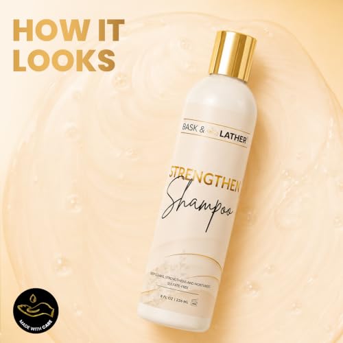 Image of BASK & LATHER Strengthen Regrowing Hair (8 Fl Oz)