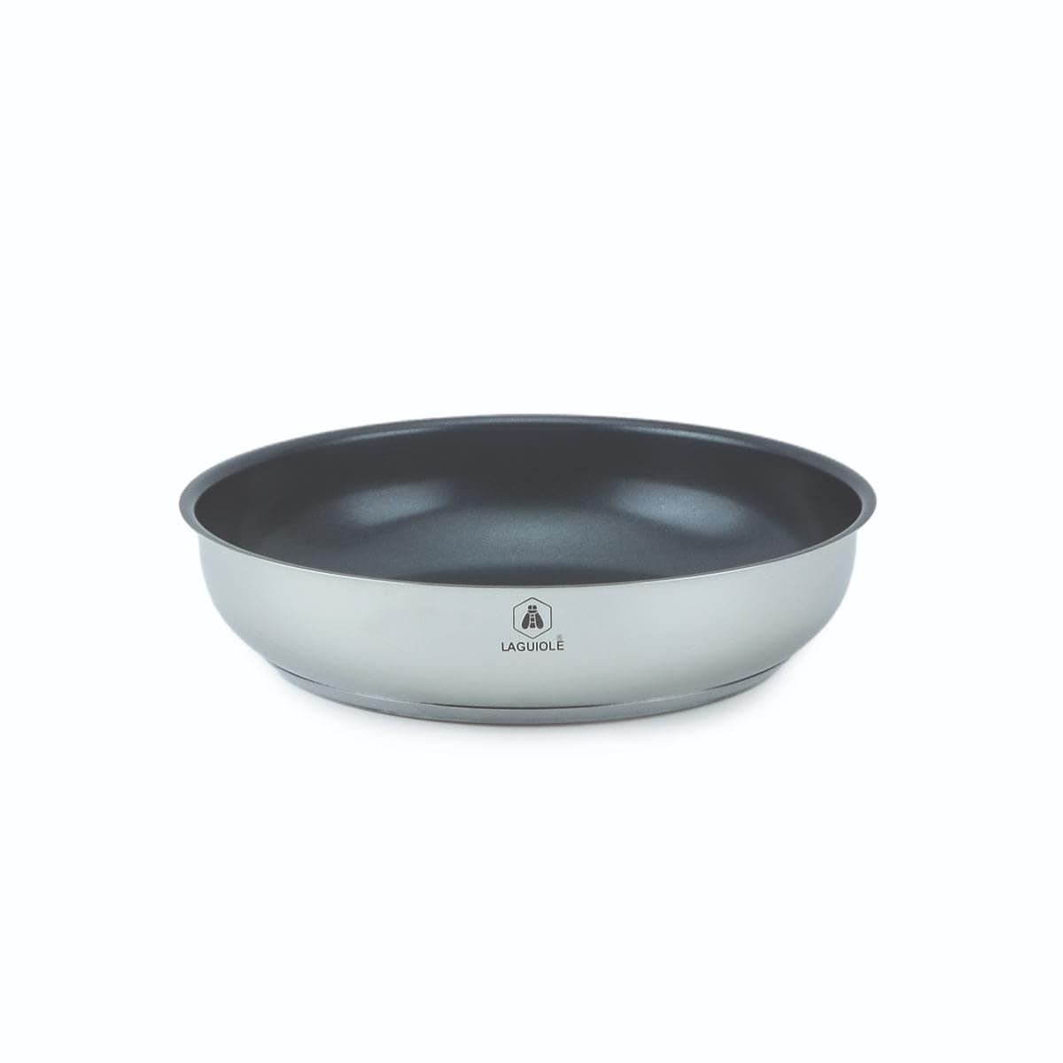 Set de 3 poêles inox Réactif 20/24/28cm antiadhésif | Greblon céramique, Tous feux dont induction, 230°