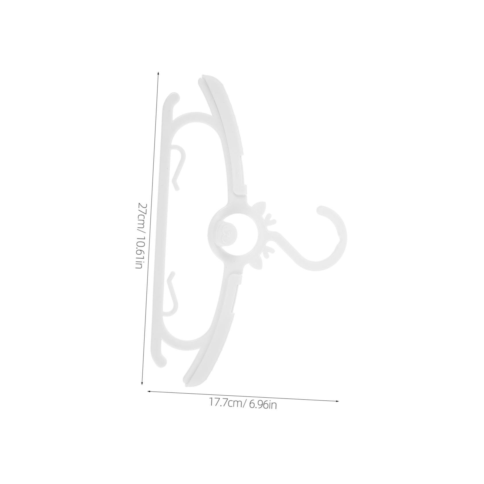 GALPADA 30 Stück Babykleiderbügel kleiderständer Hangers Kinderbügel bügel Kleiderbügel für bügel für Babykleidung kleiderbügel Kind White
