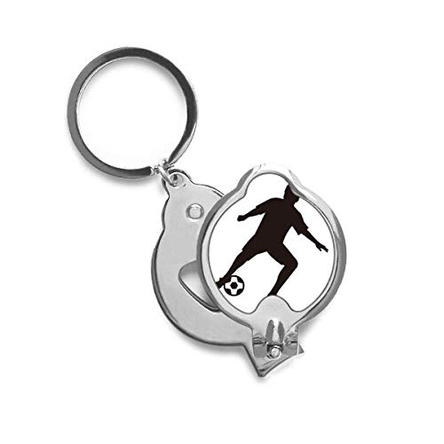 Coupe-ongles silhouette football pour garder des mains impeccables au vestiaire après le sport