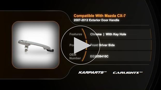 Amazon.com: Door Handle for Mazda CX-7 2007-2012 Driver Side Amazon.com: Door Handle for Mazda CX-7 2007-2012 Driver Side