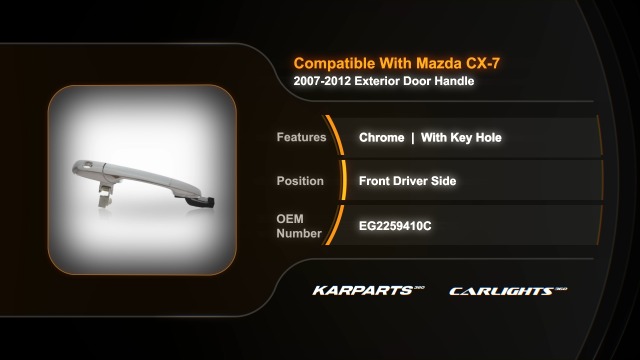 Amazon.com: Door Handle for Mazda CX-7 2007-2012 Driver Side