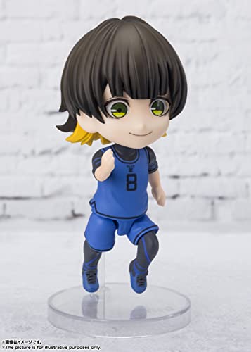 TAMASHII NATIONS Bandai Blue Lock - Meguru Bachira, Spirits Figuarts Mini Action Figure - Image 2