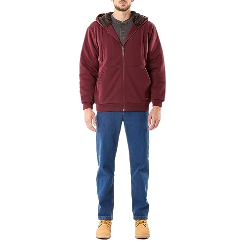 Image of Smith's Workwear Men's Big Men's Sherpa-lined Fleece Jacket