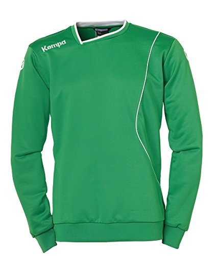 Maillot Kempa Curve enfant vert et blanc en taille XXS pour le sport