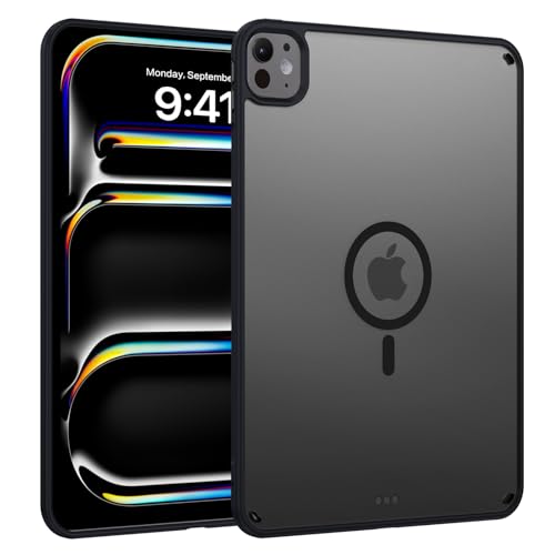Coque iPad Pro 2024 11 M4 BENTOBEN protection souple noire