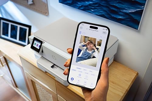 HP Envy Photo 7234 All in One Photo Printer | Wireless | Print, Scan & Copy | 6 months free Instant Ink | Dedicated Photo tray | Touchscreen | 2-sided photo printing | Self-healing dual band Wi-Fi - Image 11