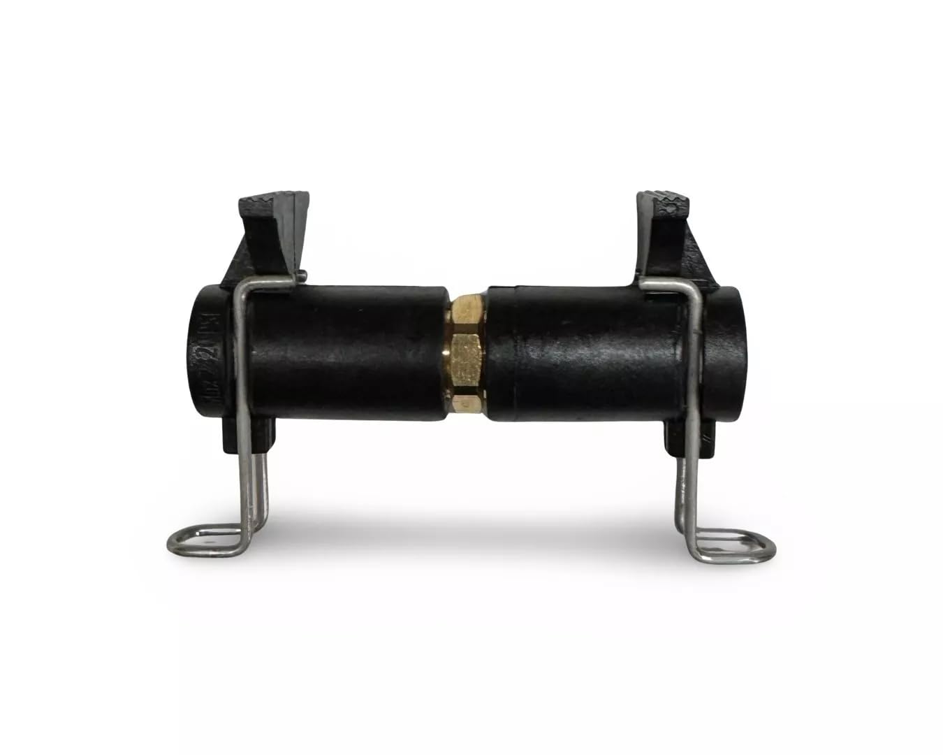 Hochdruck Schlauchverbinder Adapter für kompatibel zu Parkside Kärcher K-Serie Schnellkupplung Quick Connect Messing Edelstahl Hochdruckreiniger Zubehör Klick (Nilfisk auf Nilfisk)