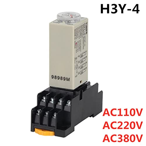 Relais à retard H3Y-4 pour protéger vos moteurs triphasés AC 380V - 3